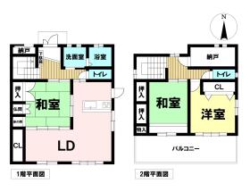 名古屋市北区楠4丁目　中古一戸建て