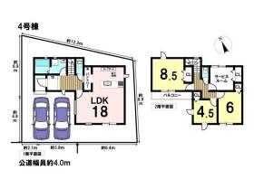 一宮市木曽川町黒田1期　全7棟　4号棟　新築一戸建て