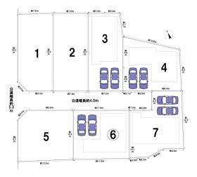 一宮市木曽川町黒田1期　全7棟　6号棟　新築一戸建て