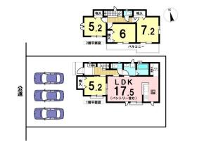 ハートフルタウン一宮市浅井町河田34番　A号棟　新築一戸建て