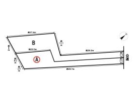 名古屋市緑区桶狭間北3丁目　全2区画　A区画　建築条件なし土地