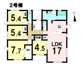 LIveleGardenS愛西市大野山町西之割　全2棟　2号棟　新築一戸建て