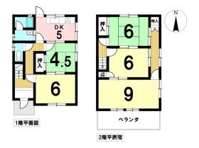 一宮市開明字北瀬古　中古一戸建て