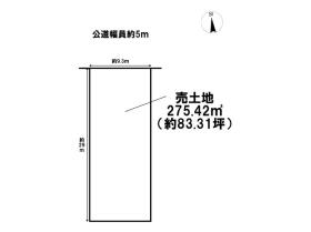 桑名市元赤須賀　建築条件なし土地