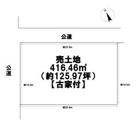 ●愛西市北一色町昭和　建築条件なし土地