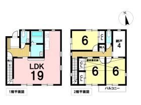 大治町花常堀之内境　中古一戸建て